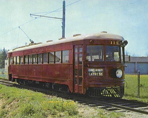 Cincinnati &
                        Lake Erie Railroad Main Line