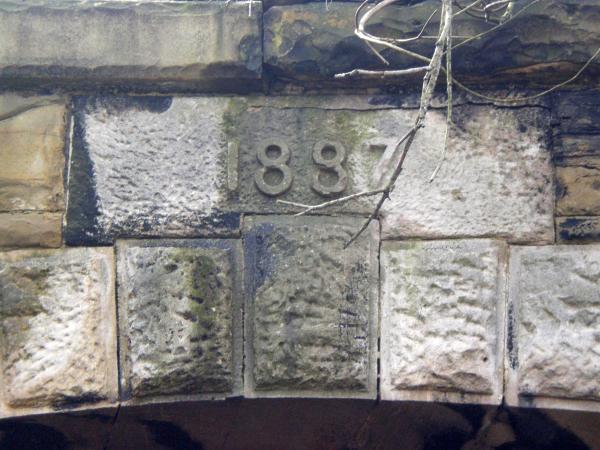 Detail of the PRR Richmond Division & B&O tunnel in Oakley