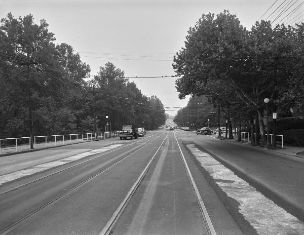 Historic photo of Madison Road at Erie Avenue in Hyde Park
