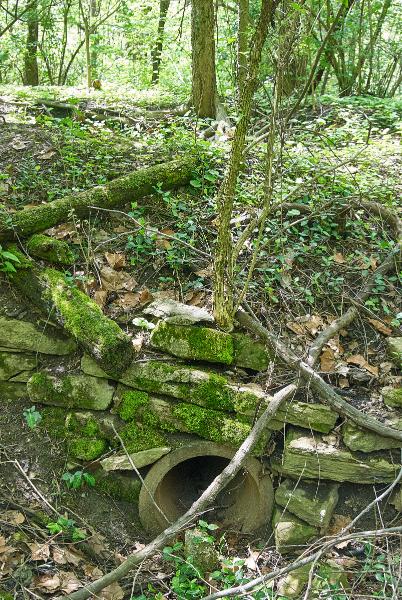 A small culvert on the Cincinnati & Westwood right-of-way in South Fairmount