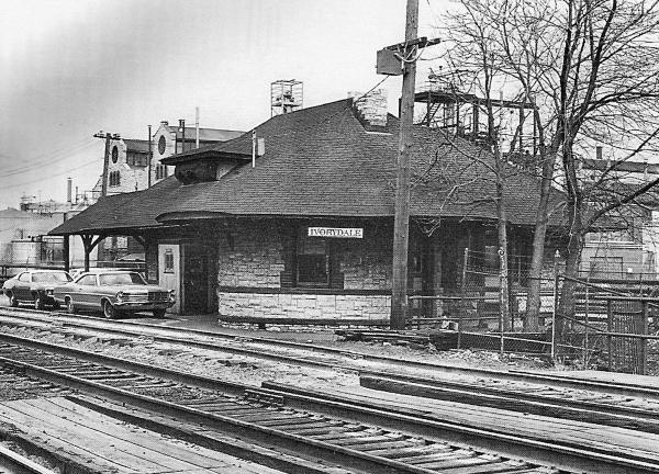 Another old view of the CH&D Ivorydale station