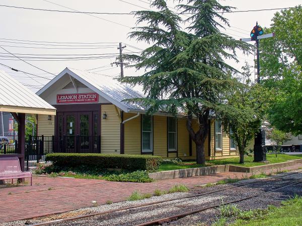 Another view of the CL&N station in Lebanon