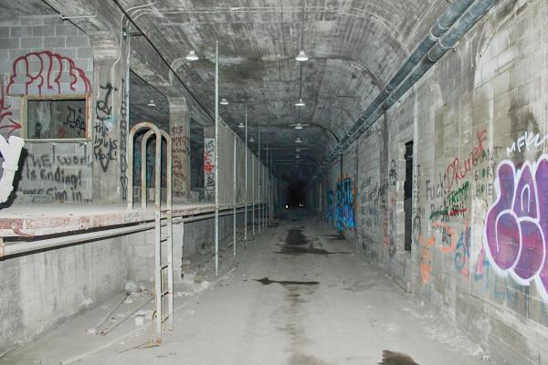 The subway's Liberty Street station