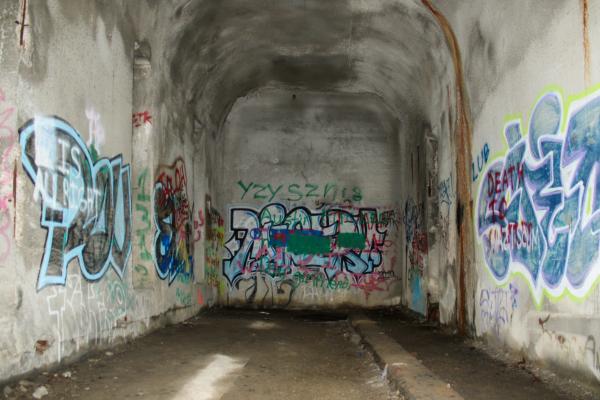 The subway's Hopple Street tunnel northbound tube