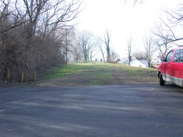 Subway and Miami & Erie Canal right-of-way at the end of Andalus Court in St. Bernard
