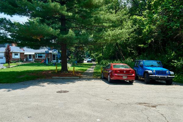 Subway and Miami & Erie Canal right-of-way at the end of Andalus Court in St. Bernard