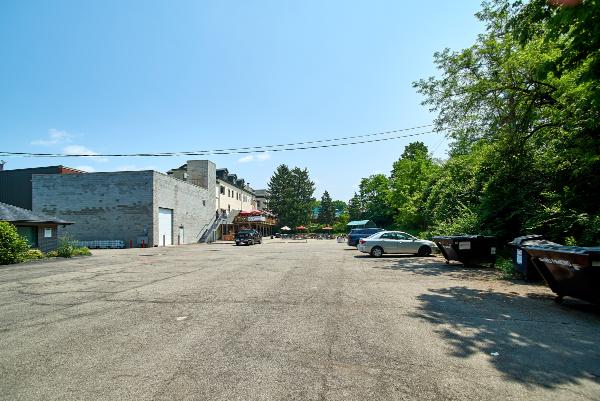 Subway and Miami & Erie Canal right-of-way behind Wiedemann's Brewery in St. Bernard