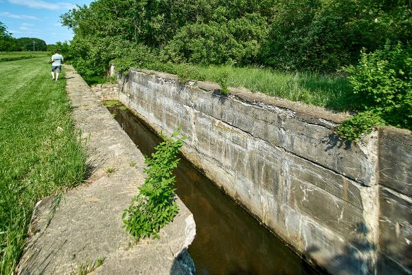 Miami & Erie Canal Excello lock #34