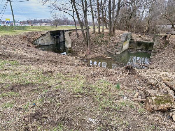 Miami & Erie Canal Excello lock #34