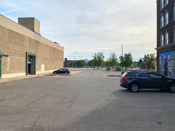 Current photo of the Miami & Erie Canal route from the previous photo