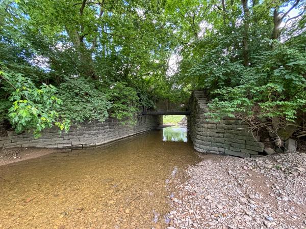Miami & Erie Canal Sycamore Creek Aqueduct in Miamisburg