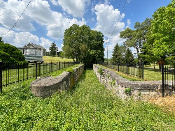 Miami & Erie Canal Lock #15 on Main Street in Tipp City
