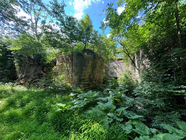 Miami & Erie Canal lock #13 south of Dye Mill Road in Troy