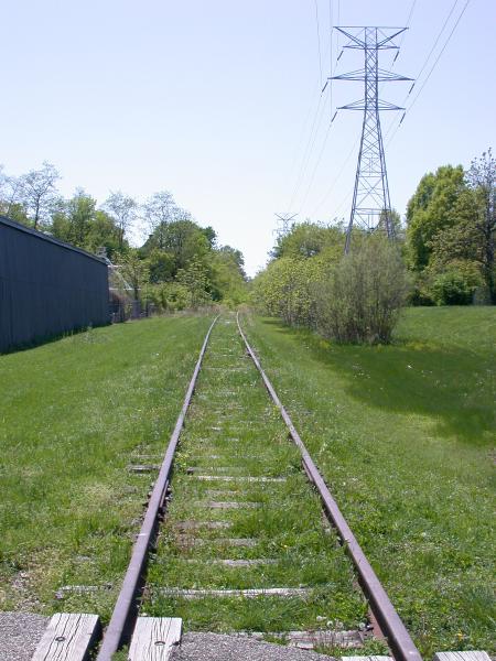 N&W line along the east side of Millcrest Park in Norwood