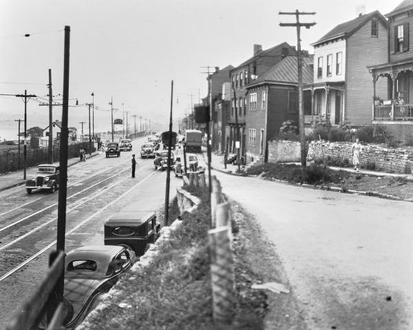 Historic photo of Eastern Avenue at Kemper Lane