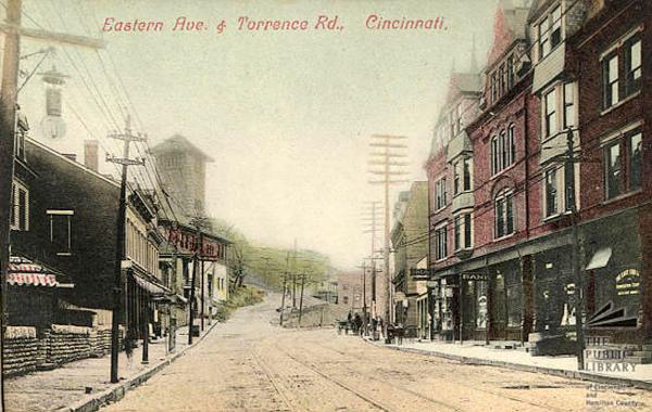 Historic view of Eastern Avenue just west of Torrence Road