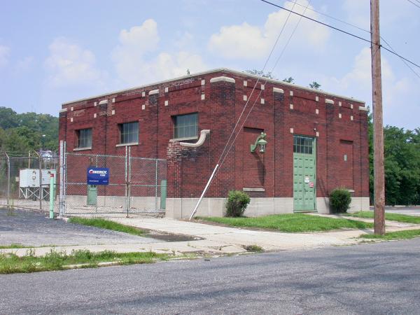 Power substation on Harris Avenue in Norwood