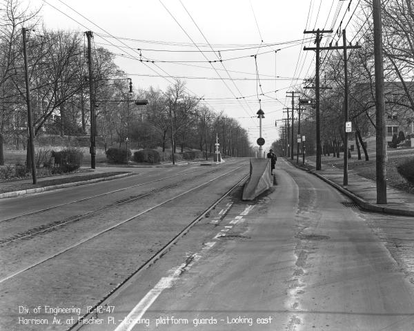Historic photo of Harrison Avenue between Ratterman Avenue and Fischer Place in Westwood